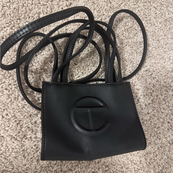 Telfar Black Small Shopping Bag - Picture 1 of 3